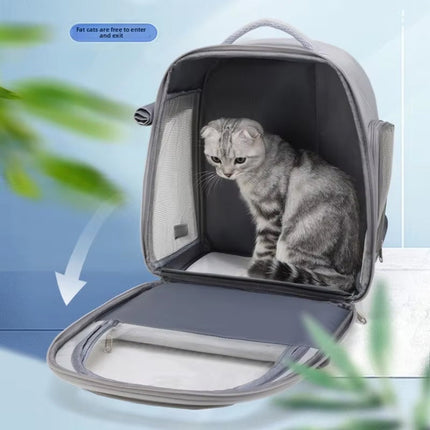 PawsieTive 3-in-1 Breathable Pet Backpack Carrier for Cats and Small Dogs