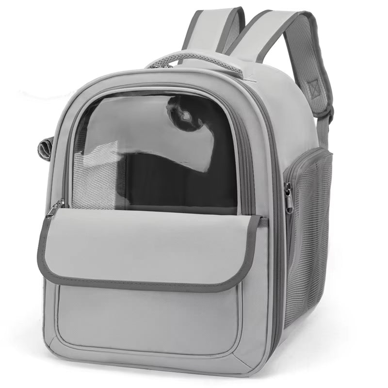 PawsieTive 3-in-1 Breathable Pet Backpack Carrier for Cats and Small Dogs