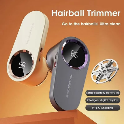 PlushiFiex 6-Blade Fabric Shaver & Lint Remover with LED Display