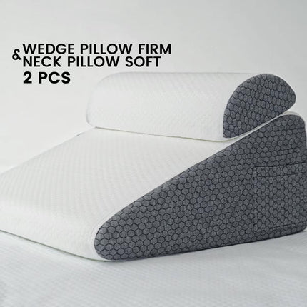 PropZilia Cooling Wedge Pillow for Acid Reflux and GERD Relief