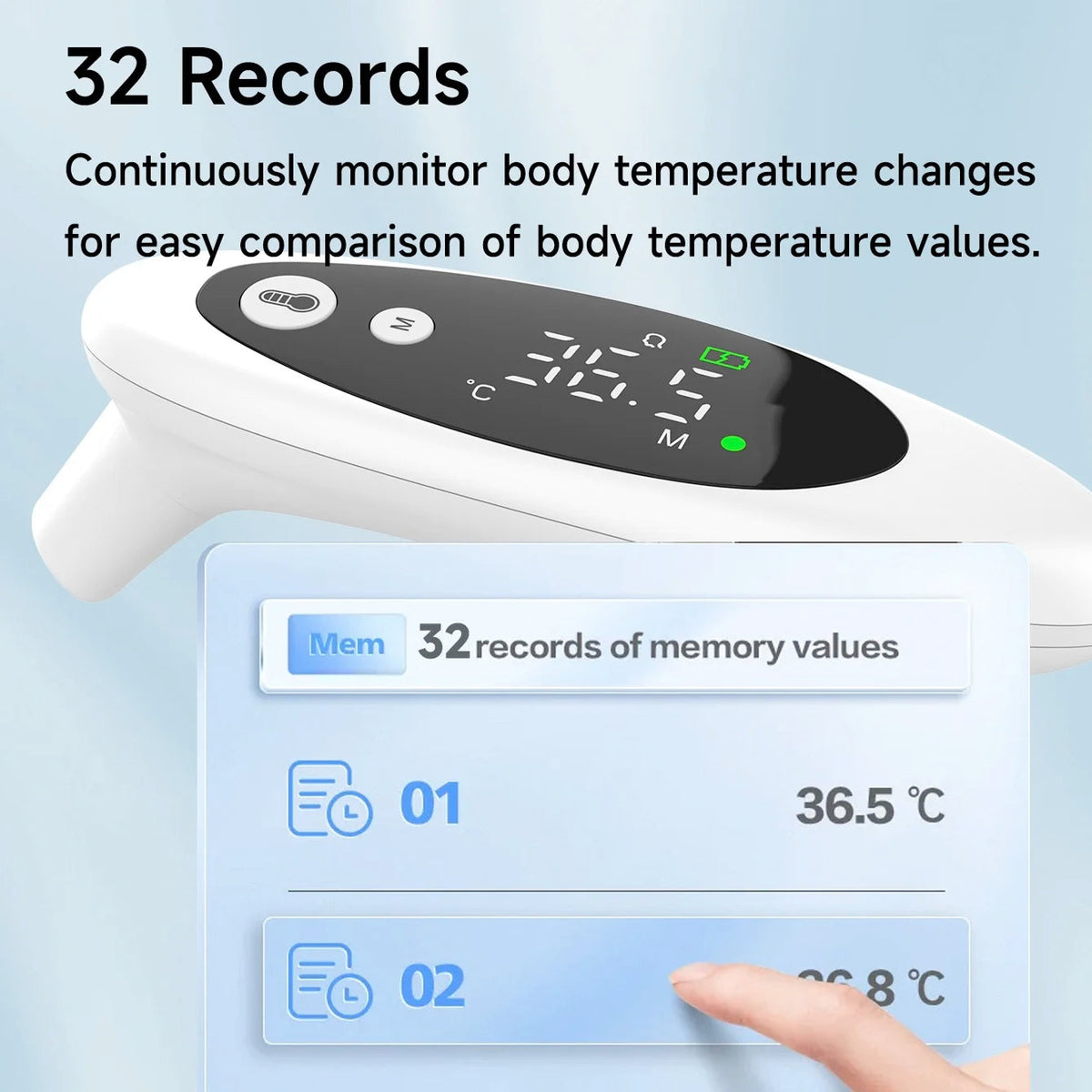 PulSiqe Clinical Infrared Ear Thermometer