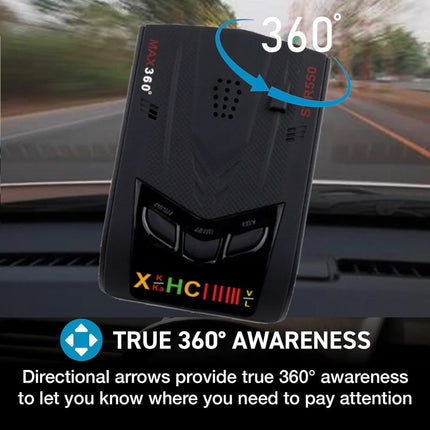 RadeYox Long-Range Radar Detector with Smart Filtering