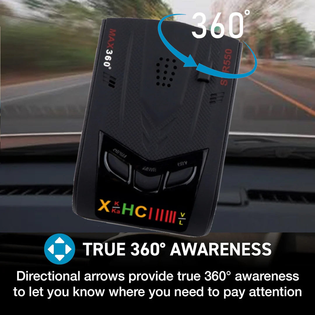 RadeYox Long-Range Radar Detector with Smart Filtering