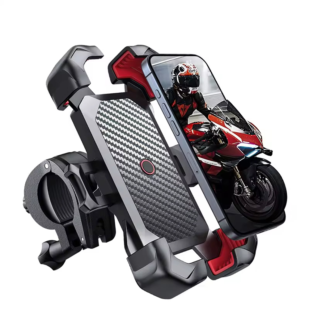 RidoFolix Auto-Lock Bike Phone Mount with 70LB Grip