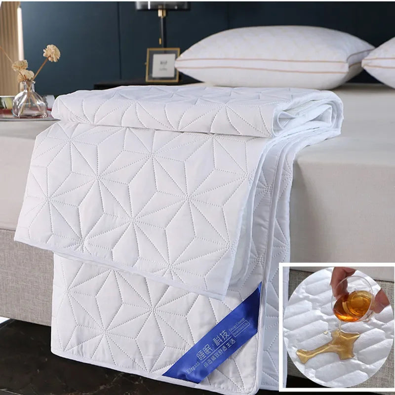 SereNovax Quilted Silent Waterproof Mattress Protector