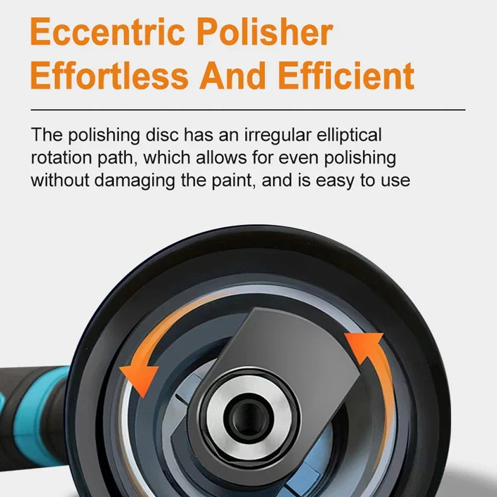 ShynexRo 12V Cordless Dual-Action Car Polisher Buffer