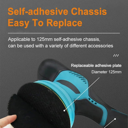 ShynexRo 12V Cordless Dual-Action Car Polisher Buffer