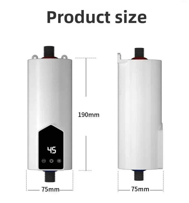 SinkLye Tankless Under Sink Water Heater for Kitchen and Bathroom