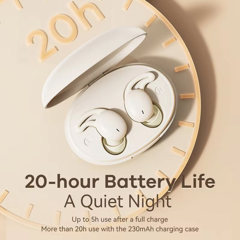 SnuziBud Noise Cancelling Sleep Earbuds for Side Sleepers