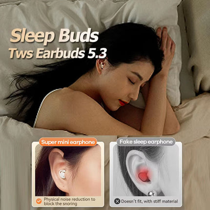 SnuziBud Noise Cancelling Sleep Earbuds for Side Sleepers