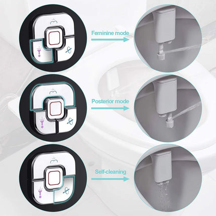 SplahExi Ultra-Thin Non-Electric Bidet Attachment for Bathroom Hygiene