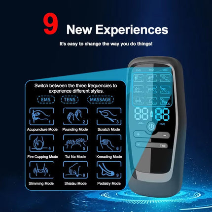 StimuuLet Medical-Grade TENS & EMS Machine for Pain Relief