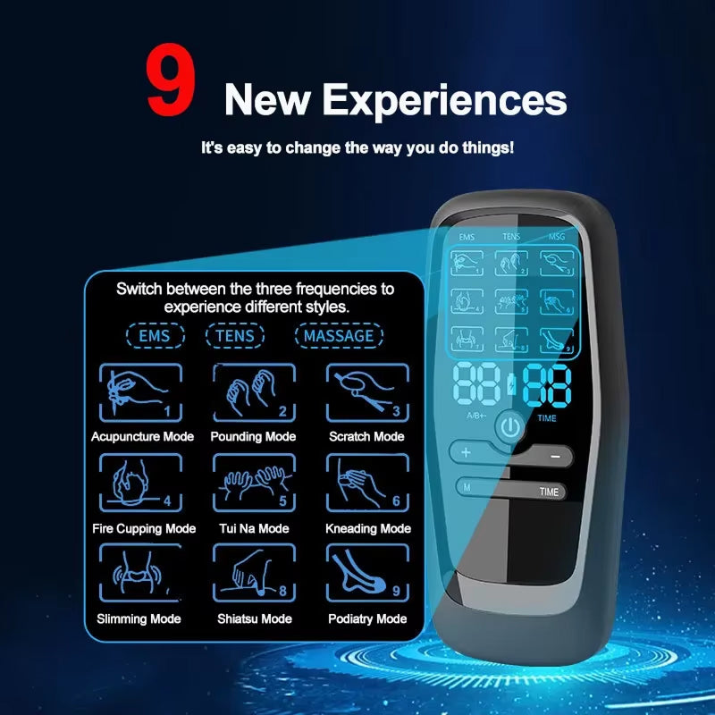 StimuuLet Medical-Grade TENS & EMS Machine for Pain Relief