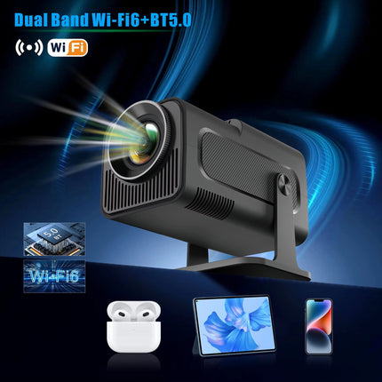 SuniiStage 4K Smart Projector with Android 11 and WiFi 6