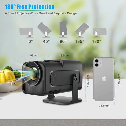 SuniiStage 4K Smart Projector with Android 11 and WiFi 6
