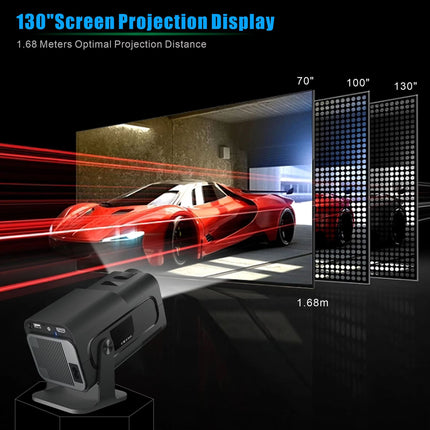 SuniiStage 4K Smart Projector with Android 11 and WiFi 6