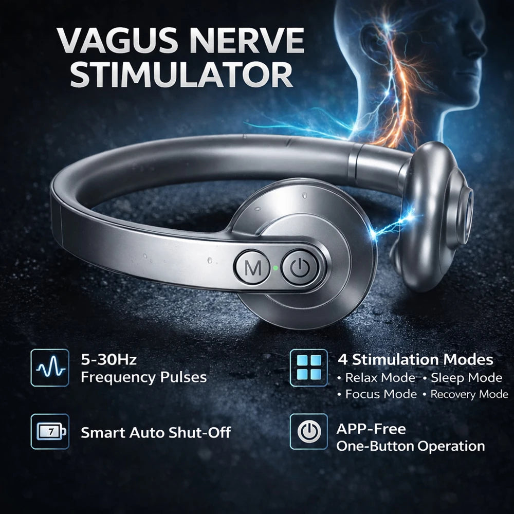 VagoPulse Vagus Nerve Stimulator | Natural Stress & Sleep Relief Australia