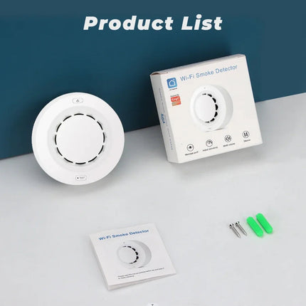 WispiLight Smart Smoke Detector with Mobile App Alerts