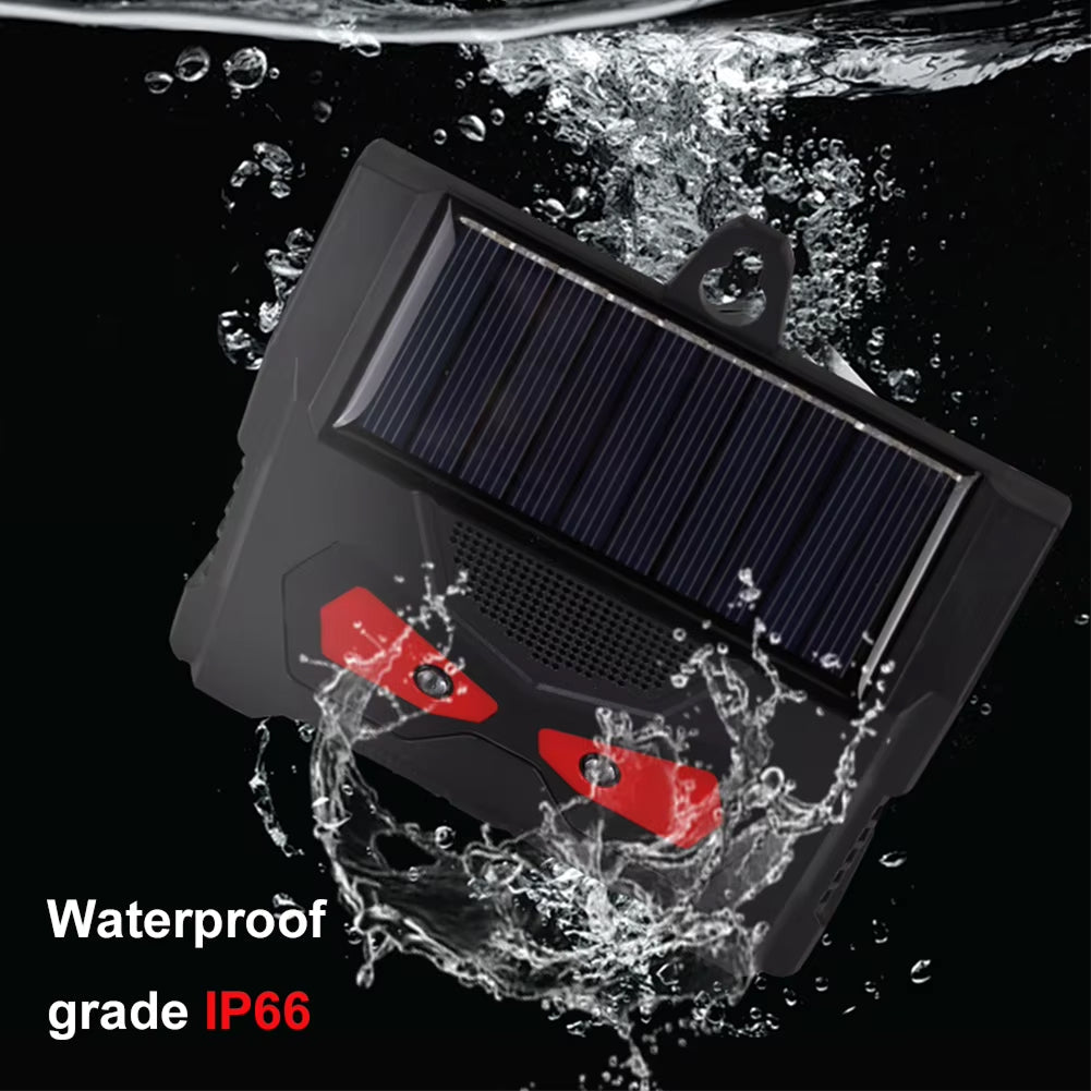 WufiRodo Solar-Powered Ultrasonic Pest Repeller