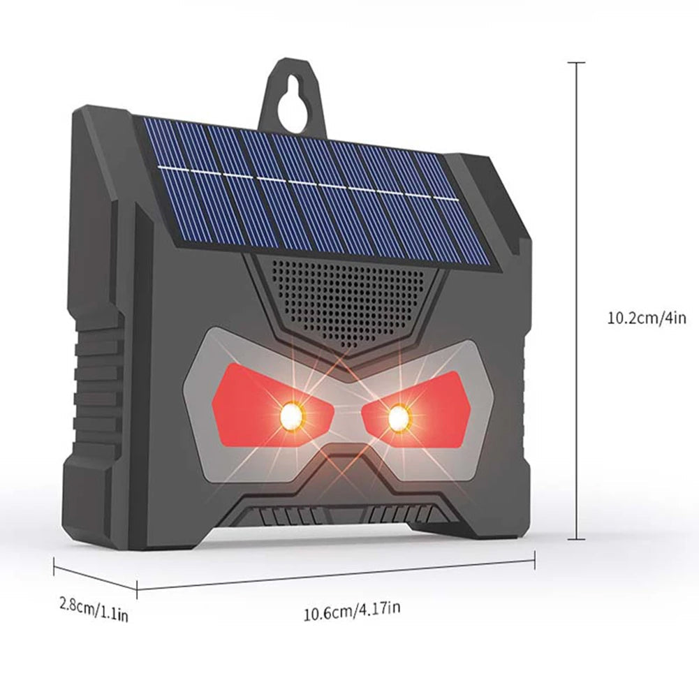 WufiRodo Solar-Powered Ultrasonic Pest Repeller