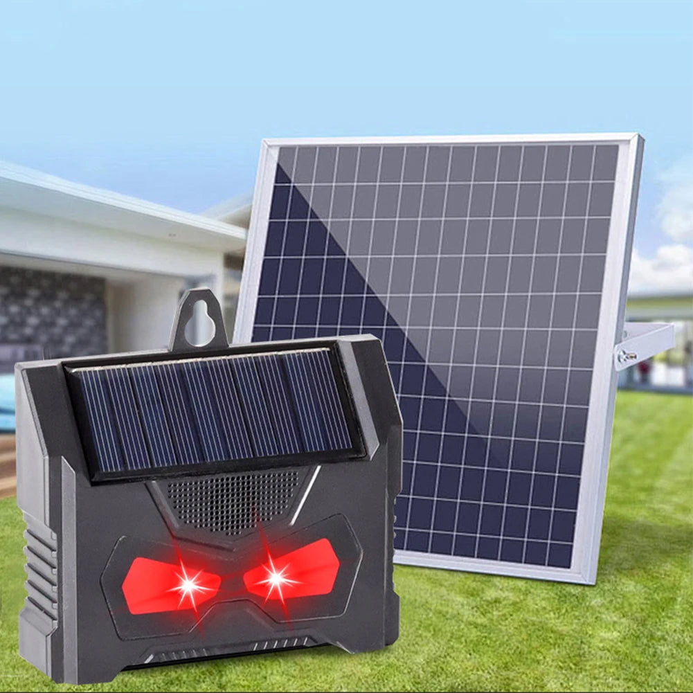 WufiRodo Solar-Powered Ultrasonic Pest Repeller