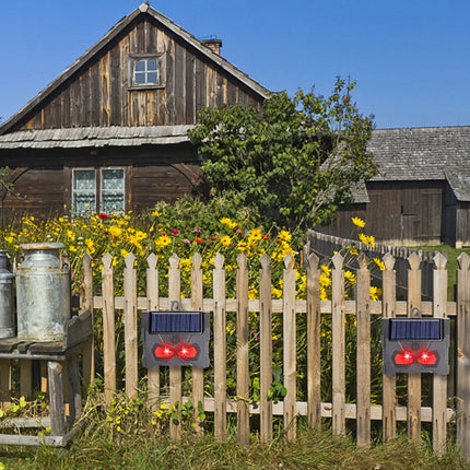 WufiRodo Solar-Powered Ultrasonic Pest Repeller