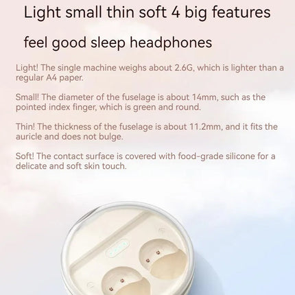 ZenyBud Ultra-Slim Sleep Earbuds for Side Sleepers